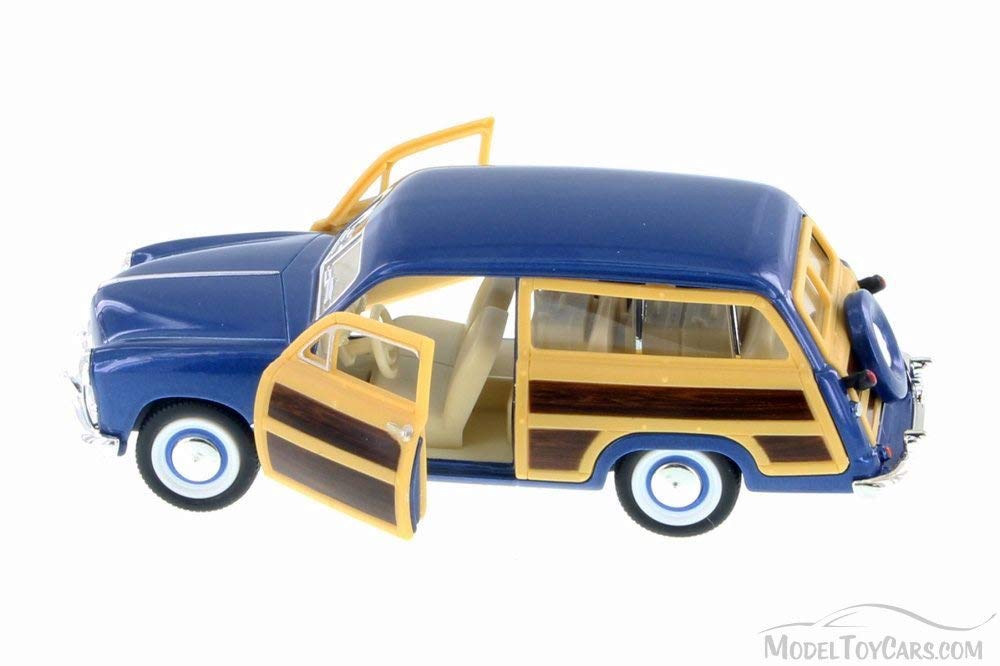 Kinsmart Set of 4 1949 Ford Woody Wagons and (Front Rear)