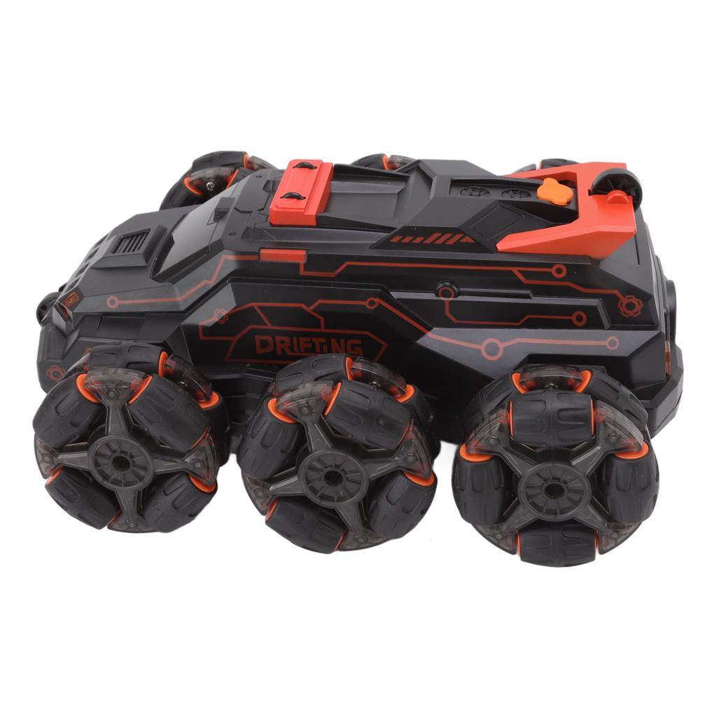 RC Stunt Car 2.4G Gesture Sensing 360 Degree Rotation Dual Remote Control Swing Arm 6 Wheels RC Off