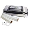 Home Vacuum Packing Machine Food Sealer Vacuum Pack PREMIUM Premium Simple Set 1 Large and 1 Small Sample 1 Bottle and 1 Canister (includes Roll,