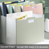 A4 Multi-Layer Accordion Handbag: 13-Pocket Large Capacity Desktop Storage Folder for Students.