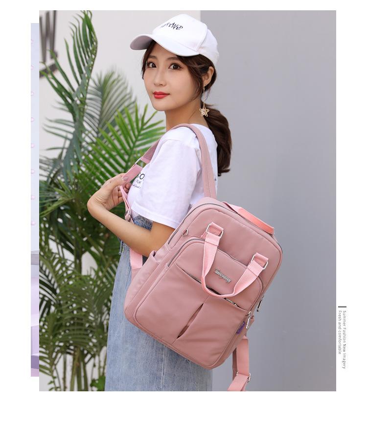 Повседневный рюкзак, женский рюкзак с зарядкой через USB, сумка для компьютера, большая вместительная дорожная сумка для колледжа