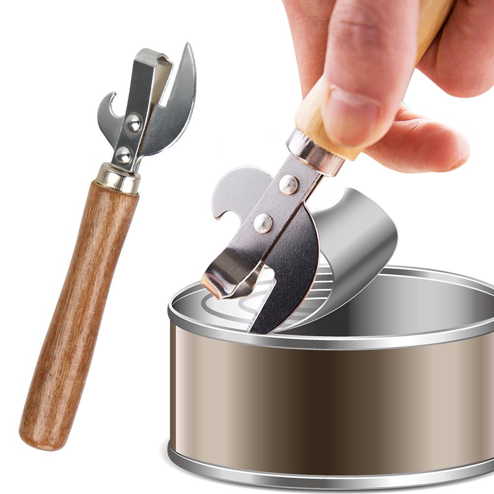 Ручной съемник крышек Консервный нож Многофункциональные гаджеты Кухонные принадлежности Для банок Канистры Посуда