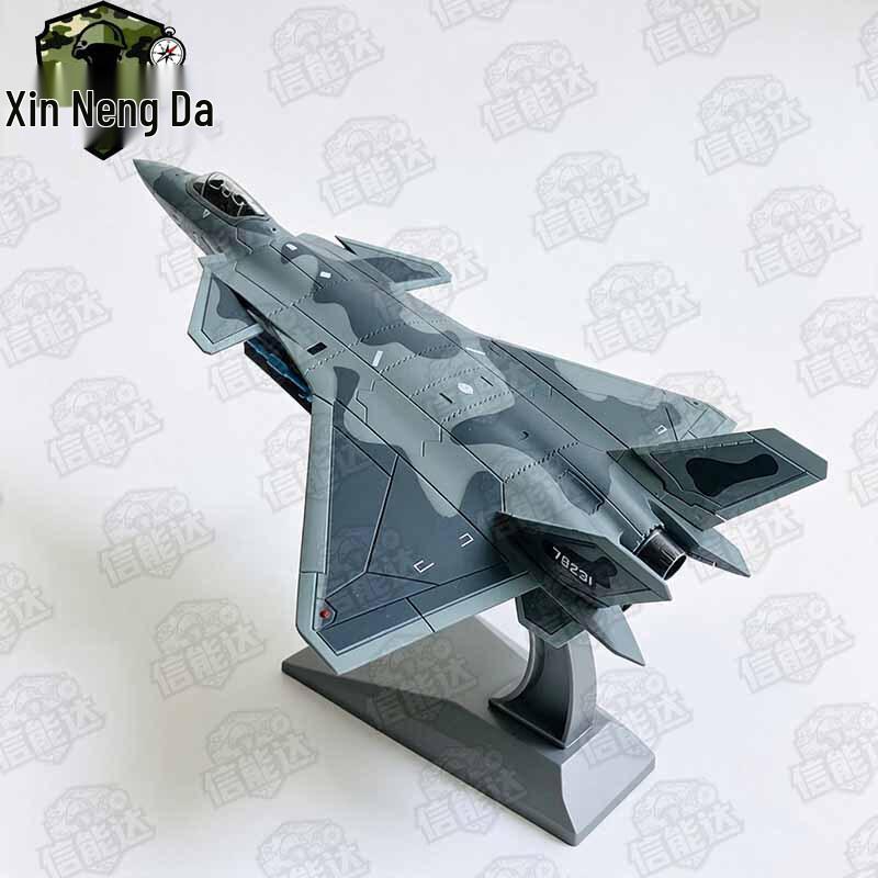 Модель истребителя J-20 из сплава