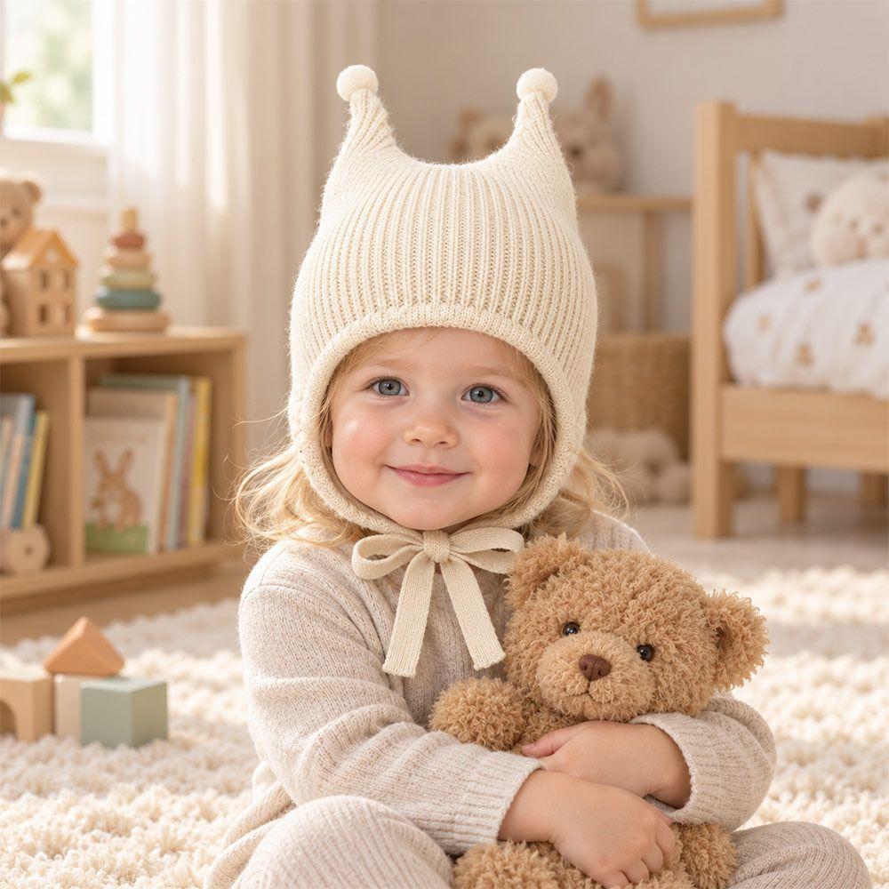 Ear Protection Winter Baby Hat Warm Kids Pullover Hats Soft Infant Beanie Cap