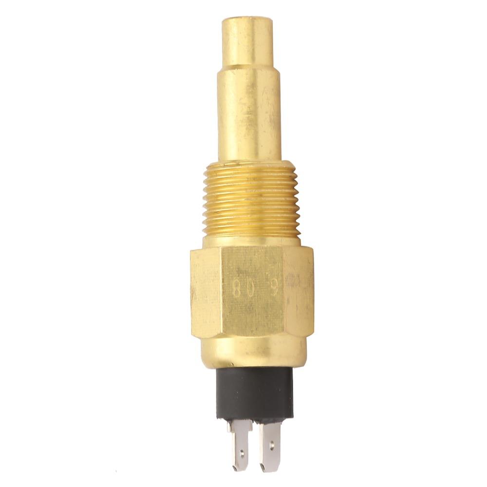 3/8 NPT Water Temp Sensor 3W 6-24V 103℃ Coolant Temp Sensor Temperature Sender Generator