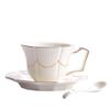 Exquisite Tea Cup Set Luxury Milk Cups Kitchenware Latte Flower Tea Water Cup  Hotel
