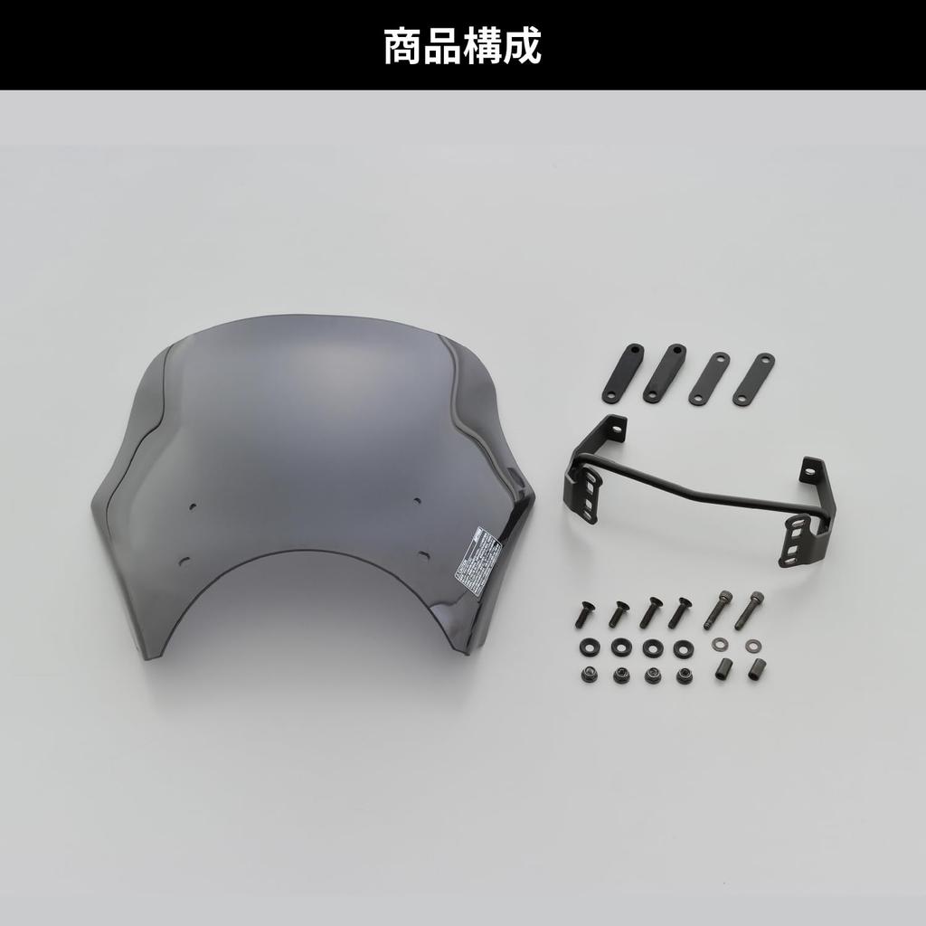 Дымовое ветровое стекло Daytona Blast Barrier для Rebel 1100/DCT (2021-2023 гг.) 21622