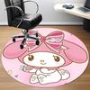 My Melody, Коврик для офиса Sanrio, Круглый, Под офисные стулья, Спальня, Гостиная, Домашний декор a0908148