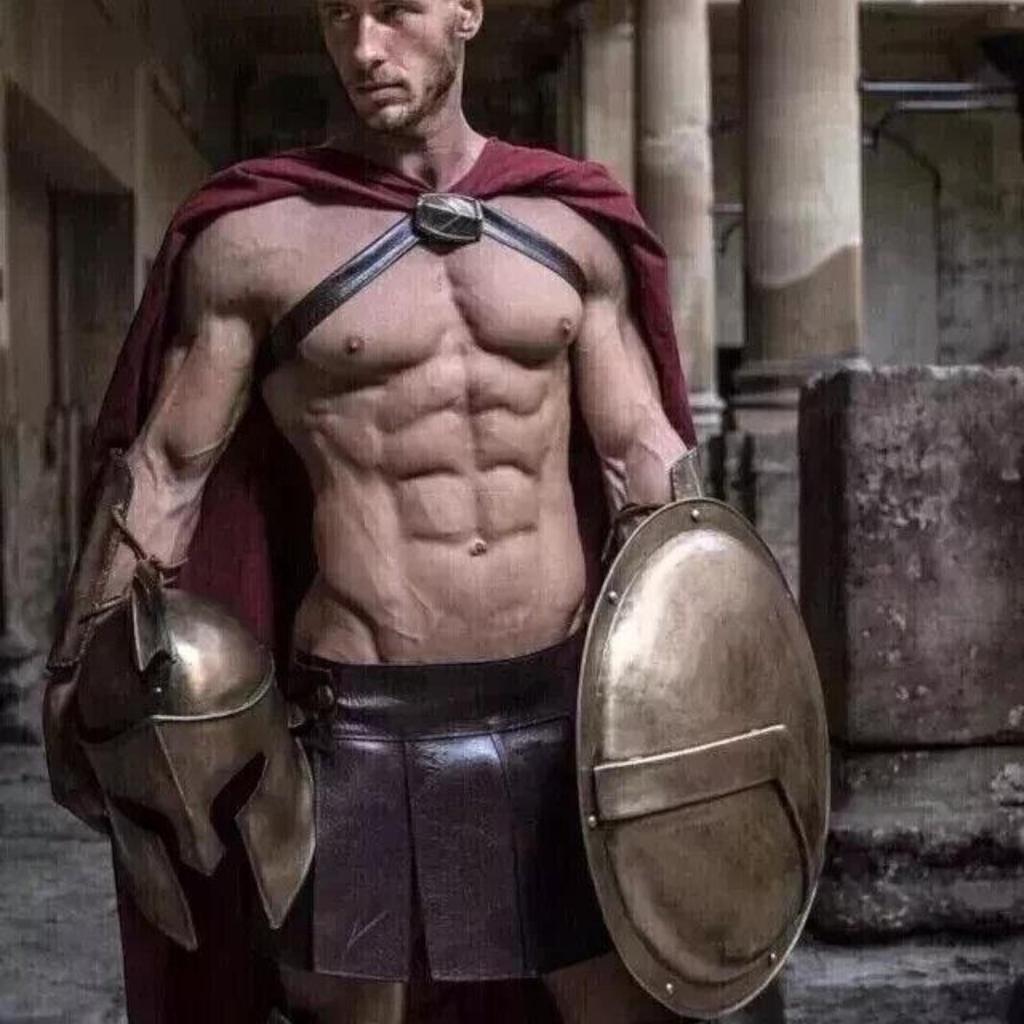 300 Spartan Costume- Spartan Full Body Armor Suit-Spartan Halloween Costume