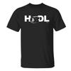 Bitcoin BTC Крипто Криптовалюта Альткоин HODL Черная футболка UPC51 Унисекс Футболка