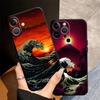 Чехол для телефона Funda для Apple iPhone 17 Pro Max 13 XR XS MAX 11 14 12 Air 16 15 Pro 7 8 Закатный пейзаж