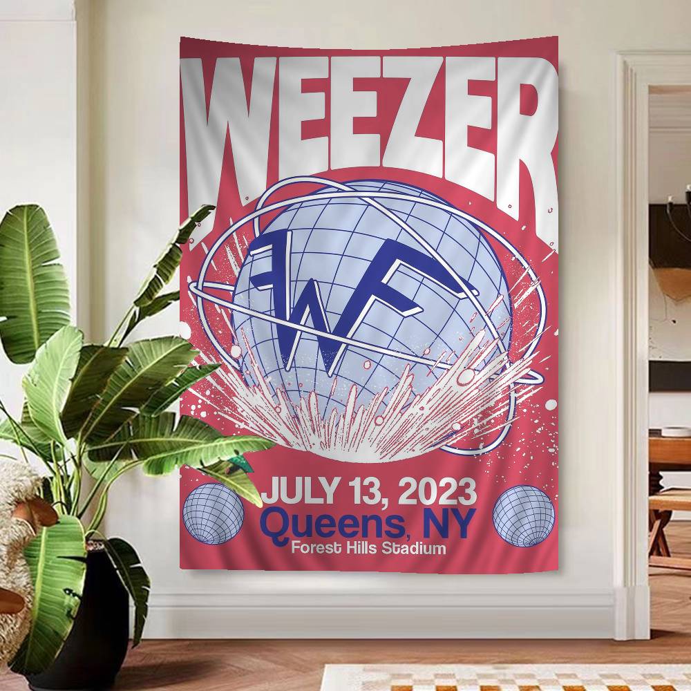 Музыкальная группа Weezer Подвесной Богемный Гобелен Подвесной Таро Хиппи Настенные Ковры Комната Домашний Декор