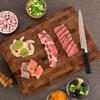 Thickened Teak Wood Cutting Board Rectangular Charcuterie Board Serving Board  Restaurants