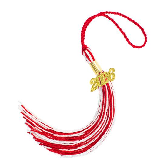 Кисточка для выпускного 2026 года 16" Кисточка для выпускной шляпы Шарм-подвески с кисточкой года 2026 для вечеринки, церемонии, аксессуары