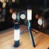 Телескопический кемпинговый фонарь T6 LED мощный фонарик USB перезаряжаемый фонарь для палатки внешний аккумулятор со штативом аварийный ночной светильник