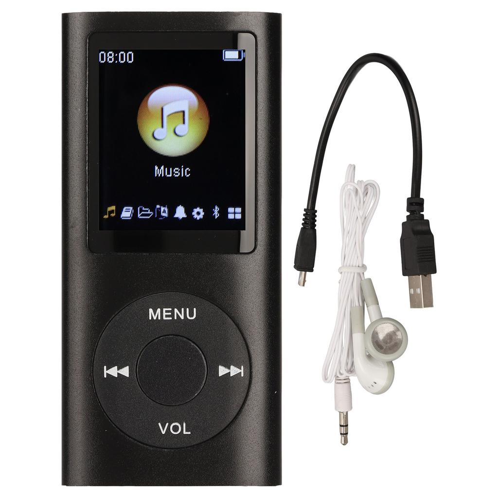 Портативный мини MP3-плеер, без потерь звука, тонкий, с 1,8-дюймовым ЖК-экраном, музыкальный плеер