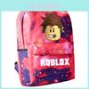 Рюкзак школьный с узором Roblox, звездным фоном и большой вместимостью для студентов