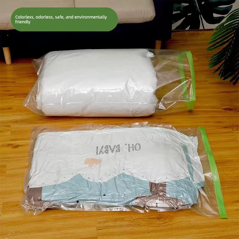Environmental-Friendly Vacuum Buggy Bag Compression Bag For Home Vacuum Quilt Quilt down Jacket Clothing Clothes Direct Selling Factory