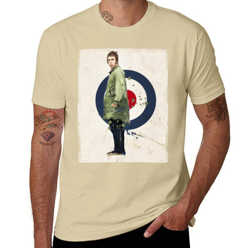 Liam gallagher classic art Футболка свитшот новое издание мужские футболки с принтом аниме