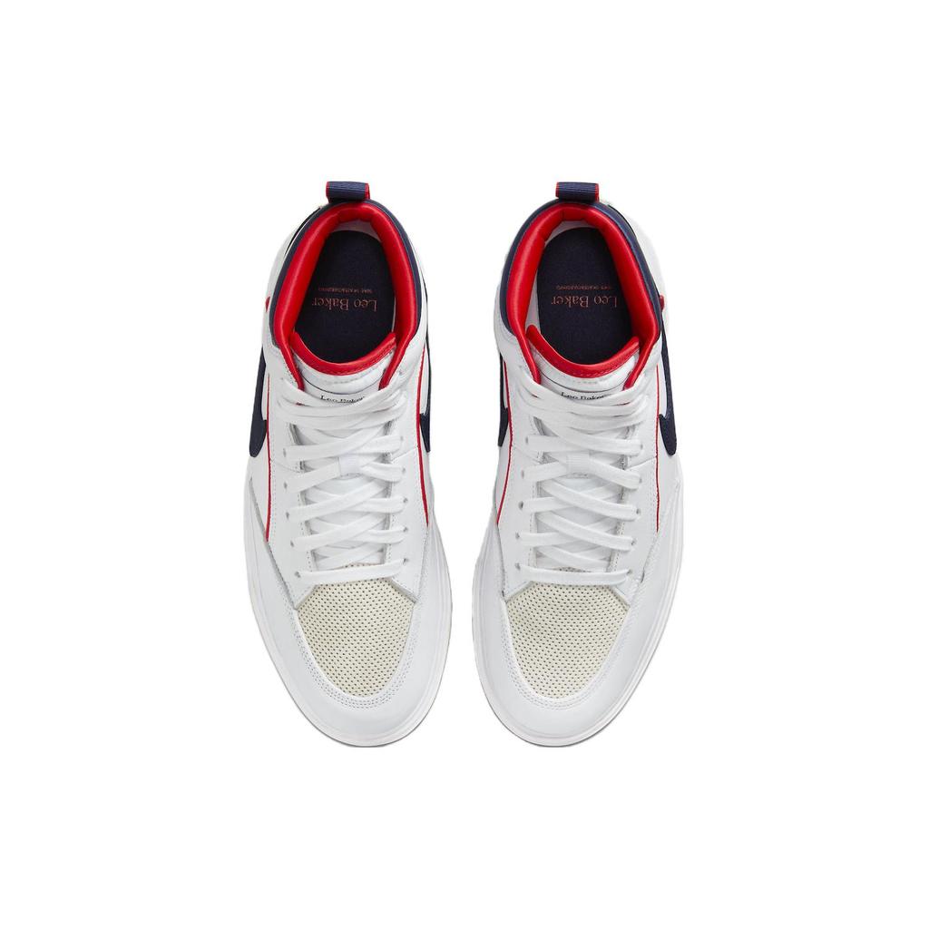 Nike Sb React Leo Prm Белый Полуночный Синий FD0268-100