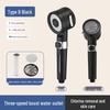 Triple Filtration Multi-Speed Dechlorination Pressurized Shower Head Set