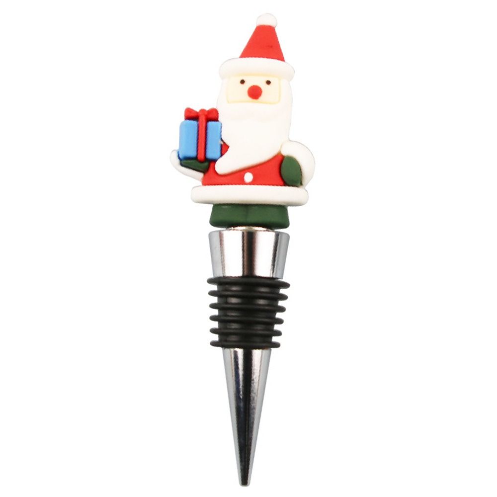 Reusable Metal Wine Corks Twist Cap Christmas Bottle Sealing Plug Durable Wine Sealers Kitchen