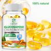 GREVIP Glucosamine Chondroitin Capsules, Joint Support Supplement, Antioxidant Benefits, Relieves Back and Hand Pain