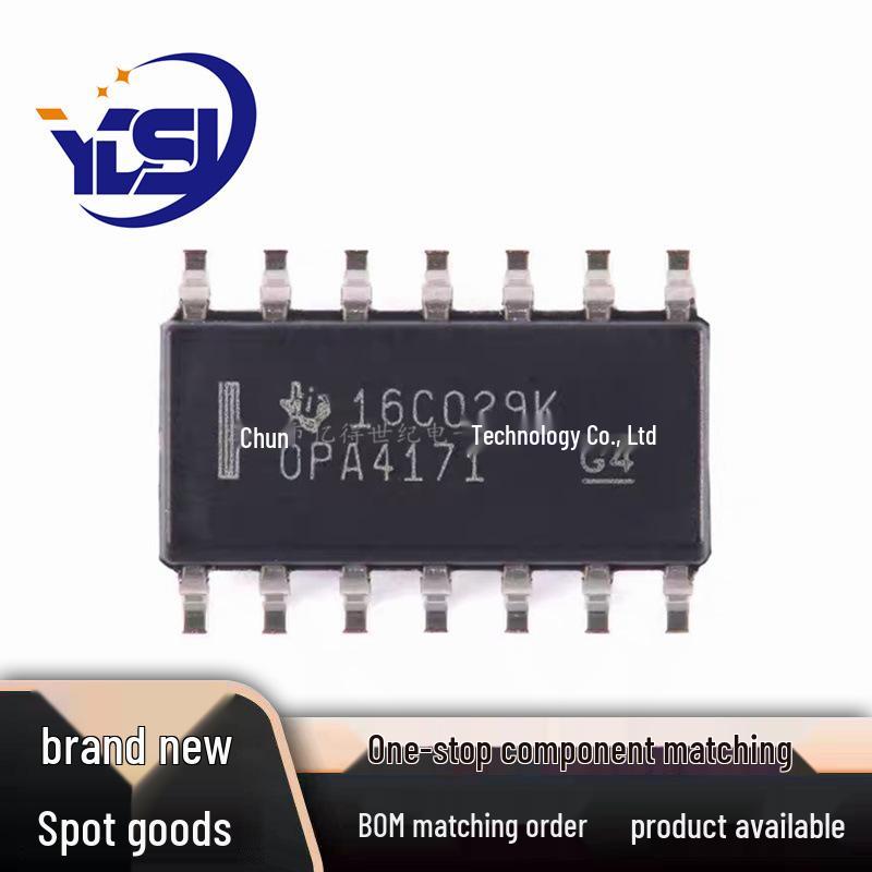 OPA4171AIDR SOIC-14 General-Purpose Op-Amp Chip - New Stock Available