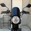 5 - 7" ретро Cafe Racer лобовое стекло приборная фара козырек ветровой дефлектор для Harley Honda Yamaha XJR 1300 Suzuki GSX Royal