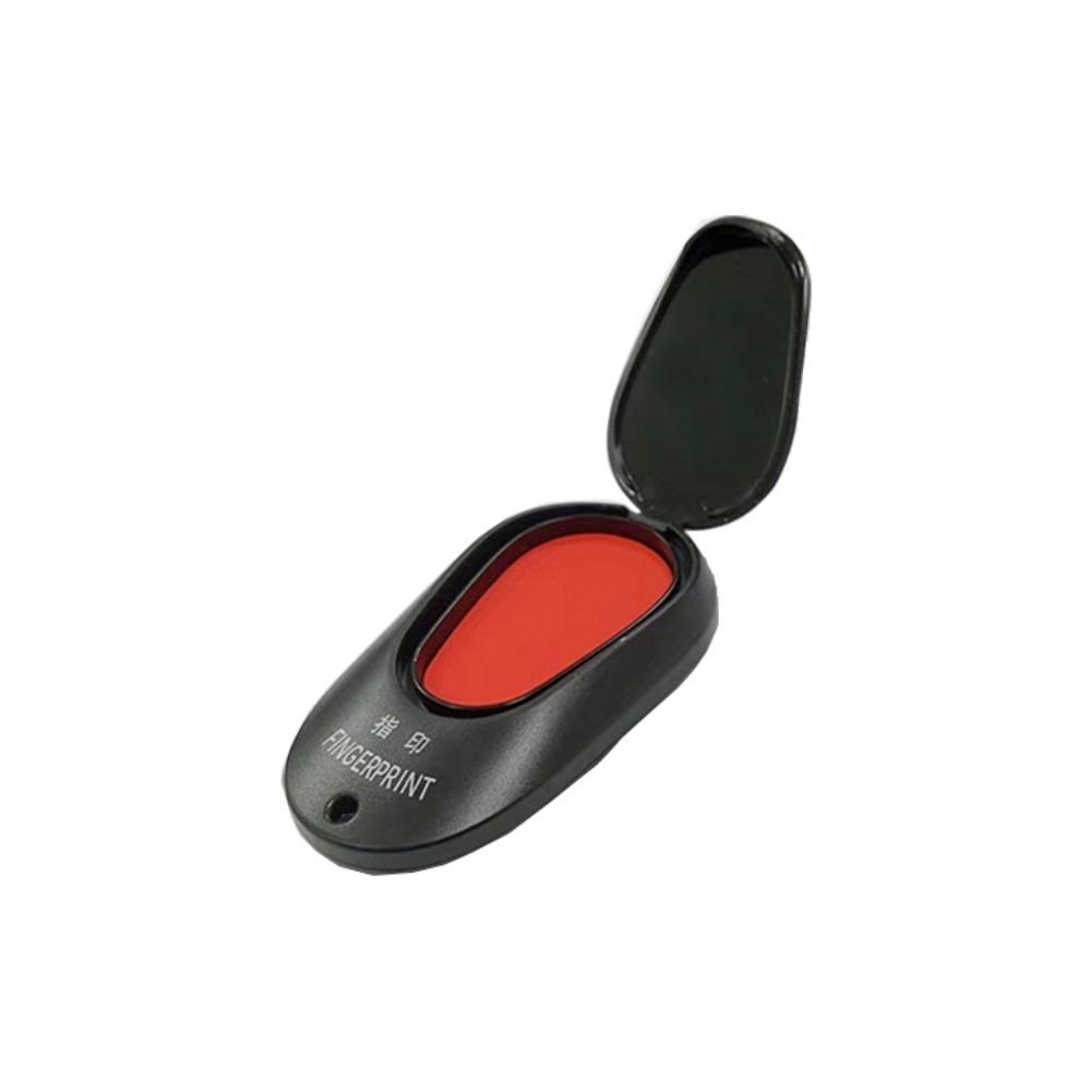 Clear Stamping Mini Fingerprint Ink Pad for Notary Thumbprint Ink Pad Office Supply