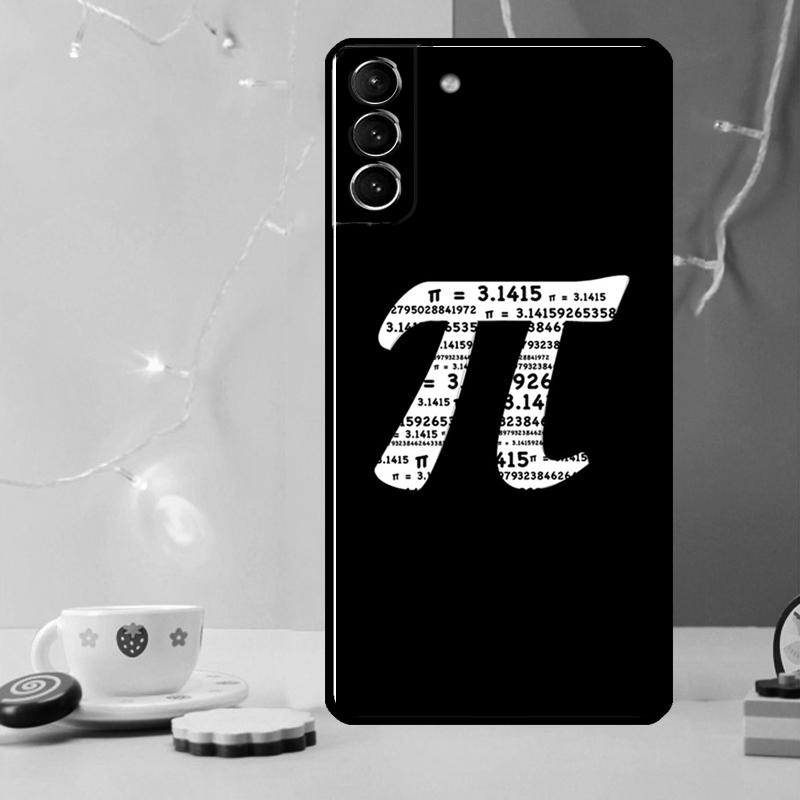 Чехол с математической формулой Пи для Samsung Galaxy S24 S23 Ultra S22 S20 S21 FE Note 20 10 Plus S8 S9 S10