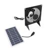 10W Solar Powered Exhaust Fan Professional Efficient Save Energy Solar Powered Vent Fan for Pet House Shed Bathroom