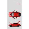 1/32 HONDA Civic Type R FK8 литой автомобиль модель игрушечный транспорт металлический имитация модель автомобиля звук свет коллекция детская игрушка подарок