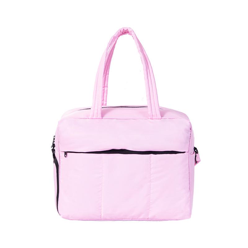 Дорожная сумка Lulu High-Value: Большая емкость для разделения влажного и сухого мусора, ручной мешок из хлопкового пуха