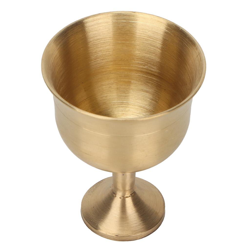 Brass Wine Goblet Exquisite Elegant Drinking Wine Cup Decoration Collection Gift