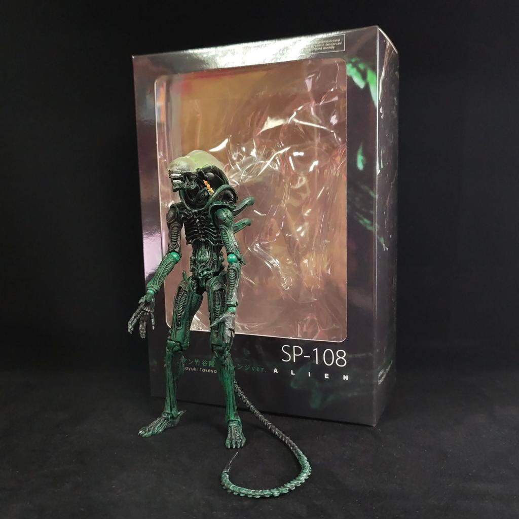 18СМ Инопланетянин Фигма Sp-108 Фигурки Действия Игрушки Инопланетяне Статуя Модель Кукла Коллекционные Украшения Детские Подарки