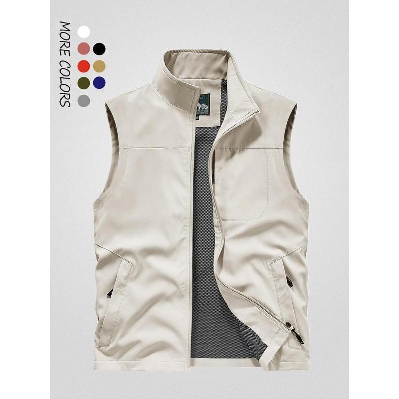 F 37619 Thin Solid Color Vest