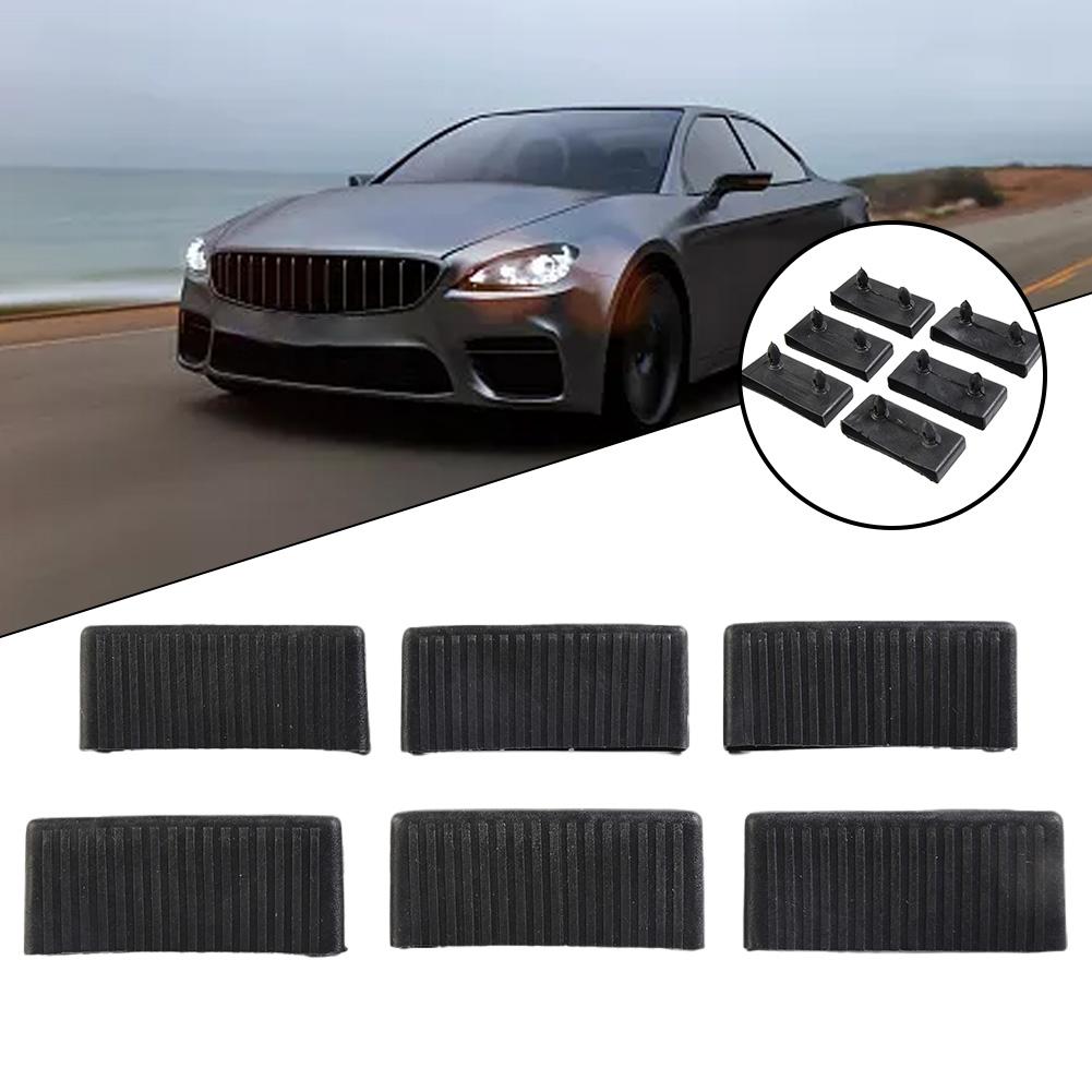 6 шт. 65 мм сменные держатели крышек для планок кровати 65 мм или держатели торцевых крышек из пластика для удержания отвержденных деревянных планок на основании кровати.