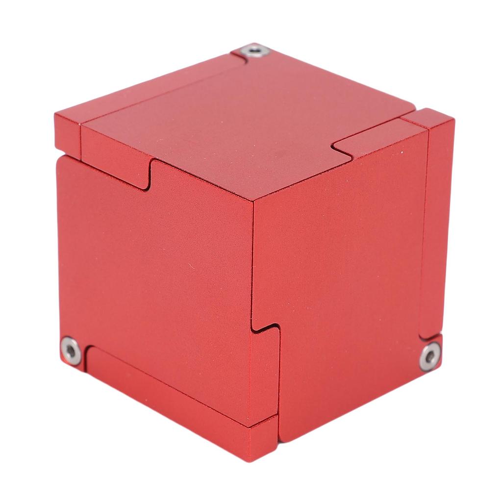 Кинетическая коробочка для кольца из алюминиевого сплава, магнитная складная витрина для ювелирных изделий, держатель для помолвочного кольца для