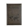 Pu Leather Card Case Cover Unisex  Simple  Passport Cover World Thin Slim Travel Passport Holder Wallet Gift