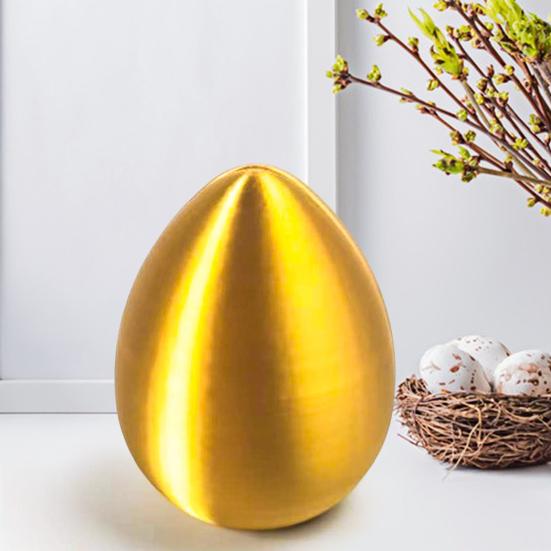 3D-печатная игрушка в виде яйца со средним пальцем. Цветное пасхальное яйцо со средним пальцем.