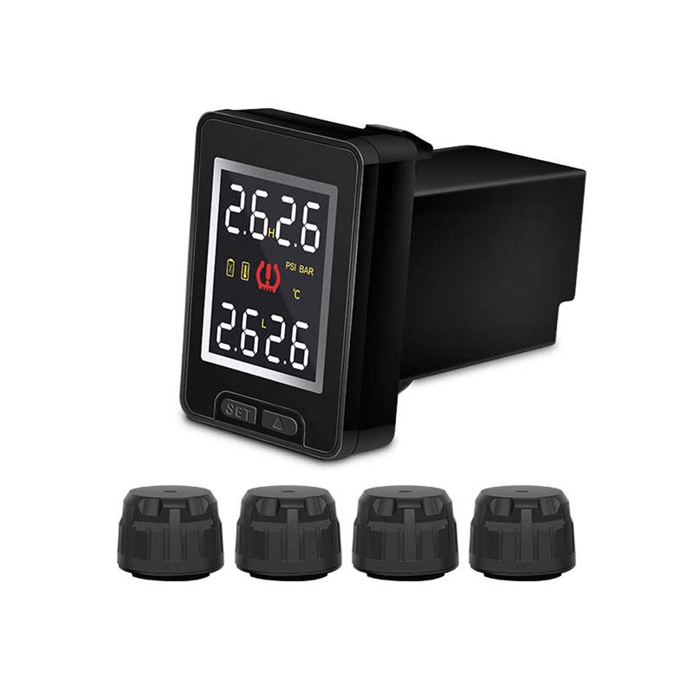 U912 TPMS Беспроводная Автомобильная Система Контроля Давления в Шинах с 4 Внешними Датчиками ЖК-Монитор Для Toyota Land Cruiser Camry