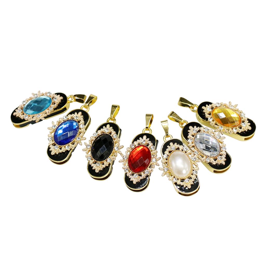 Хрустальные украшения Агат Драгоценный камень Подвеска USB Флеш-накопитель 8 ГБ 16 ГБ 32 ГБ 64 ГБ 128 ГБ 256 ГБ Флешка U Диск Флеш-память USB 2.0 Карта памяти