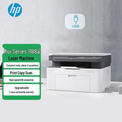 HP Черно-белый лазерный многофункциональный принтер серии 1188a, штекер CN (адаптер в комплекте)