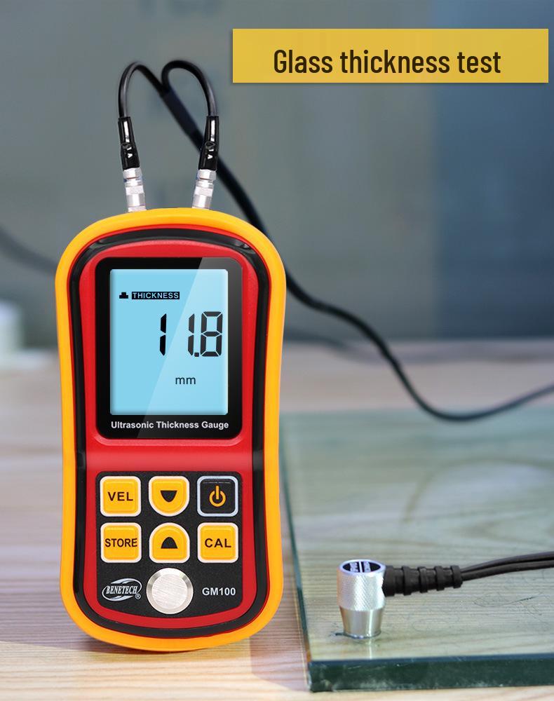 Цифровой ультразвуковой толщиномер металла BENETECH GM100