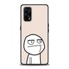 Забавный человечек средний палец Fucek чехол для Realme C21Y C21 C25 C20 C15 C12 C11 GT Master Neo Neo2 5G Fundas Capa силиконовые мягкие чехлы
