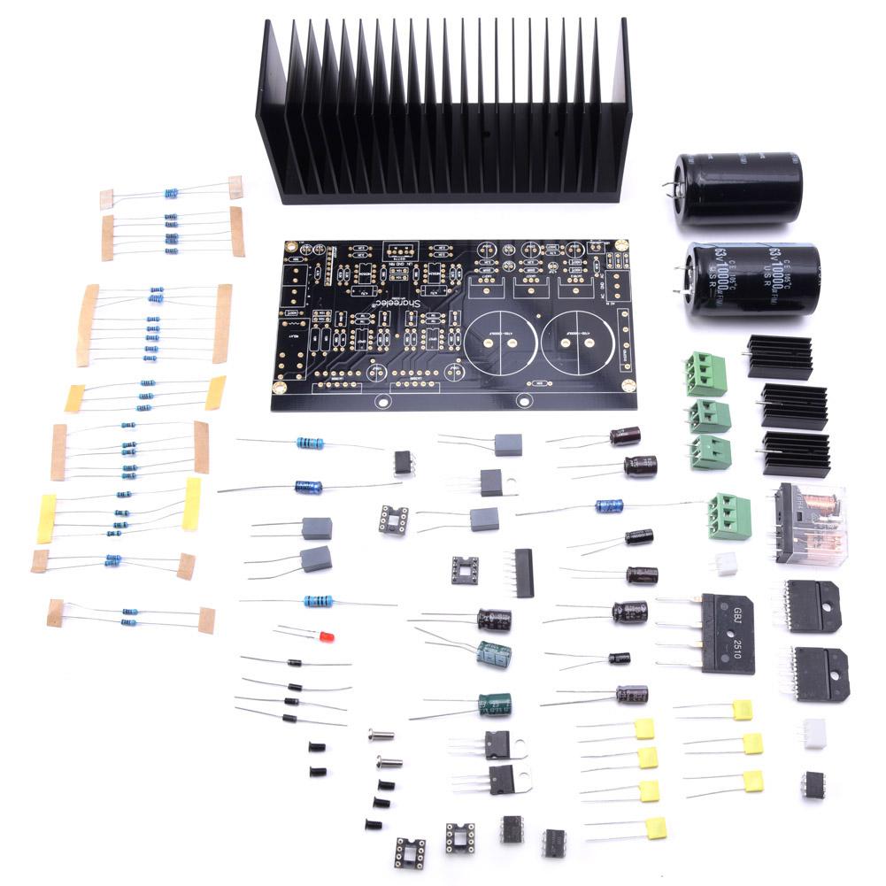 DIY Kit LM3886 Плата стереоусилителя OP07 DC Servo 5534 Независимый операционный усилитель