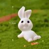 Милая фигурка кролика-морковки, пасхальное рождественское украшение для дома, миниатюрный садовый торт, аксессуары, современная фигурка, подарок