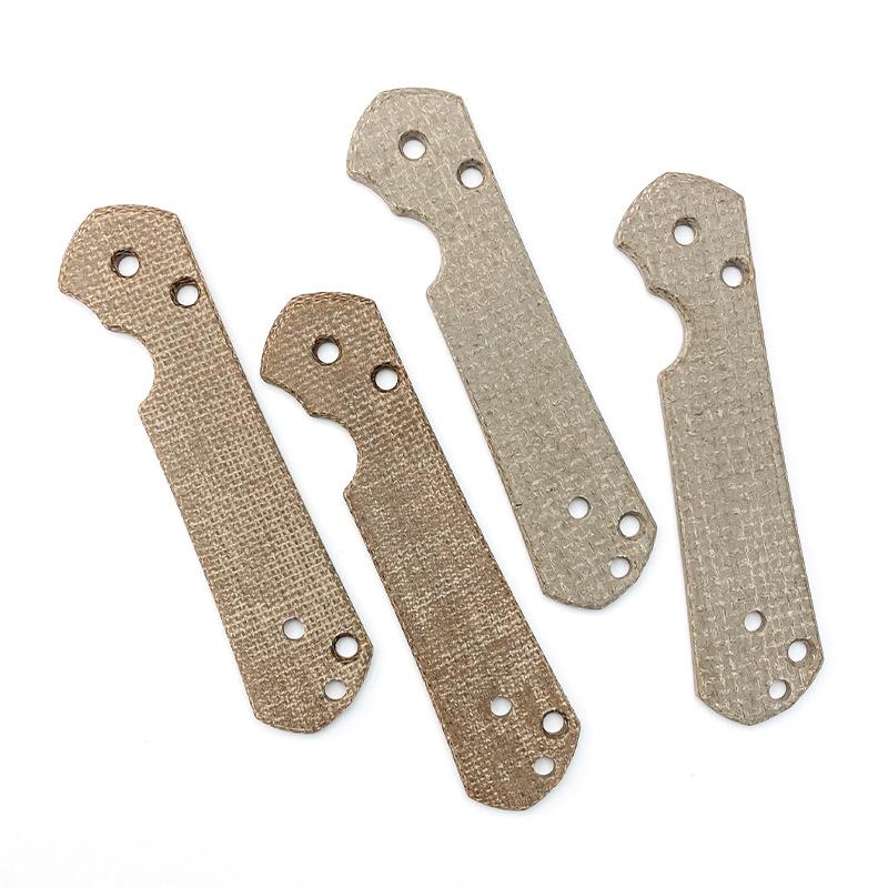 1pc Custom Micarta Material Knife Handle Grip Patch for Chris Reeve Large Sebenza 21 Folding Knife Scale Accessories Make Parts