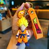 Аниме Dragon Ball SonGoku Брелок Украшения Son Goku Vegeta Piccolo Фигурки для украшения сумки